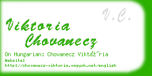 viktoria chovanecz business card